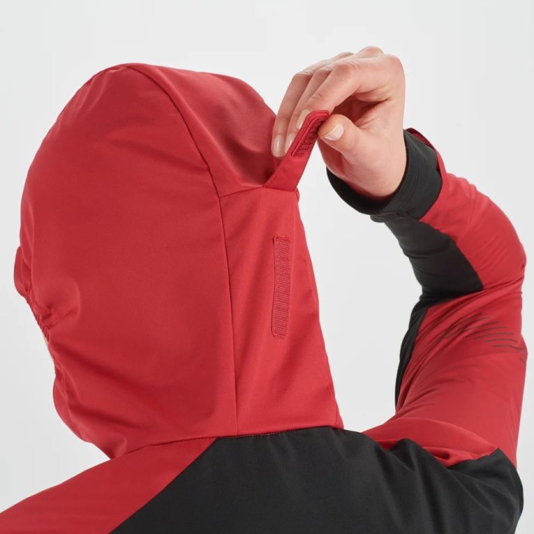 Salomon Light Women's Shell Jackets Red | CA 60S23